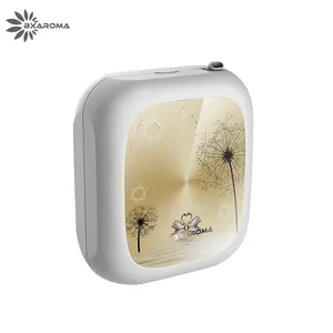 BXaroma Mesin Diffuser Aroma Minyak, Mesin Diffuser Komersial Aroma Udara Dioperasikan dengan Baterai