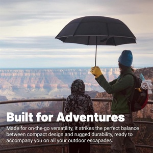 ร่มพับอัตโนมัติ 3 ตอน คุณภาพสูง พร้อมโลโก้สั่งทำพิเศษ กันลม โครงสร้างแข็งแรง ด้ามจับแบบห่วงคุณภาพดี - Product Image 6