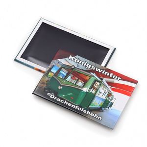 Imanes de nevera personalizados con fotos de paisajes turísticos, impresión directa de fábrica, recuerdo de nevera de hojalata personalizado - Product Image 1