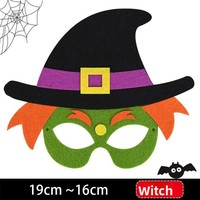 Ornement personnalisé en feutre polyester imprimé Citrouille et Chat Noir, Décoration d'Halloween pour la maison, les fêtes et l'arbre, Décoration de vacances effrayante, Léger