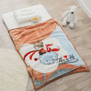 Couette pour bébé toutes saisons - Douce, chaude, antibactérienne, antistatique, portable, style américain, motif <span class=keywords><strong>animal</strong></span>/festif, 100% coton - Product Image 2