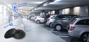 Lora nhúng IOT cảm biến đỗ xe bề mặt gắn kết thiết kế IP67 IK08 mức độ địa từ vi sóng Radar Mạng Truyền Thông - Product Image 6