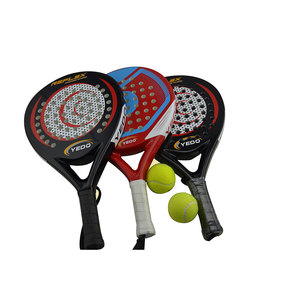 Oem padel bền bãi biển quần vợt vợt 100% sợi Carbon (3K/12K/18k) EVA Grip chất liệu cho trò chơi - Product Image 4