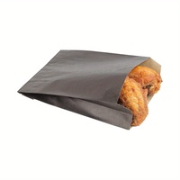 Sac d'emballage alimentaire en papier sulfurisé imprimé sur mesure pour sandwichs, hamburgers, poulet frit, restauration rapide, à emporter, restaurant