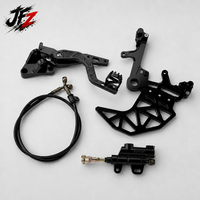 Kit de conversion de levier de frein à pied Surron Ultra Bee Light Bee X Talaria X3, aluminium anodisé CNC, haute performance, amélioration pour la course MX