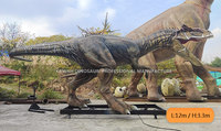 Statue d'Allosaure, dinosaures animatroniques à vendre, dinosaure grandeur nature pour parc à dinosaures
