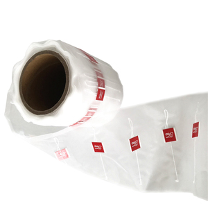 Rollo de bolsita de té PLA de nailon PA de Venta caliente con cuerda y etiqueta para máquina de embalaje de ultrasonido condición nuevo filtro de aceite de uso - Product Image 1