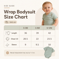 Logo Kustom Dari 20pcs Baju Tidur Bayi Kimono Lengan Pendek Kancing Jepret Musim Panas, Romper Bayi Baru Lahir