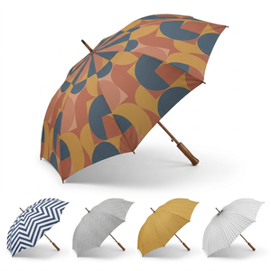 Paraguas de Regalo, Resistente al Viento, de Una Sola Capa, Impermeable, Estilo Novedoso, Apertura Automática, Paraguas de Golf con Impresión Personalizada y Logotipo - Product Image 2