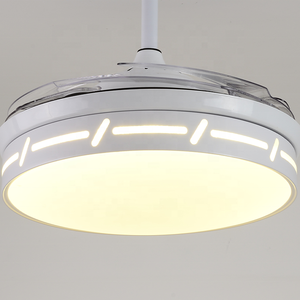 Ventilador de techo Lámpara de 36 pulgadas con candelabro LED Ventilador de control remoto Ventilador LED RGB de 3 velocidades <span class=keywords><strong>Abanico</strong></span> De Techo - Product Image 5