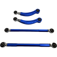Autojack 4 pièces de bras de suspension arrière réglables en aluminium pour Audi Q7 VW Touareg Cayenne