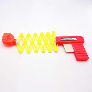 مطلق النار القابل للتراجع ، لعبة خدعة كلاسيكية ، بندقية لعبة العيد ، هدايا حفلات ممتعة للأطفال ، مرنة من البلاستيك - Product Image 6