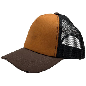 Casquette de camionneur unisexe avec fermeture à pression réglable, casquette de camionneur promotionnelle personnalisée pour les entreprises, casquette de camionneur élégante avec dos en maille - Product Image 1