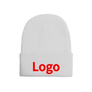 หมวกโลโก้ผ้าแจ็คการ์ดพิมพ์ลายออกแบบได้ตามต้องการ: หมวกถักสำหรับฤดูหนาวขายส่งพร้อมคำแฟชั่นทุกคำ - Product Image 5