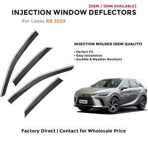 Deflectores de Ventana Laterales para Toyota Cruiser 2019-2020 Protector de Lluvia Accesorios de Coche - Product Image 2