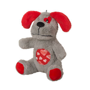 Produsen Grosir Mainan Anjing Merah Muda Bentuk Cinta Tali Mewah Pendek Set Hari Valentine - Product Image 4