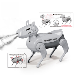 Giocattolo Educativo KS <span class=keywords><strong>Robot</strong></span> Cane <span class=keywords><strong>Telecomandato</strong></span> con Funzione Spray, Kit di Montaggio Fai-da-Te in Plastica STEM per Bambini - Product Image 5