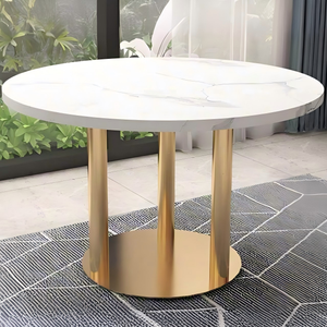 Luxury Modern Heavy-duty Stainless Steel Furniture <b>Legs</b> for Restaurants Coffee Shops Gyms Malls-chrome Gold <b>Table</b> Base - Product Image 1