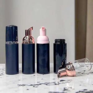 Flacons pulvérisateurs en mousse noire 50ml-200ml, vides, format voyage, pour shampoing et nettoyant pour cils, avec logo personnalisé - Product Image 1