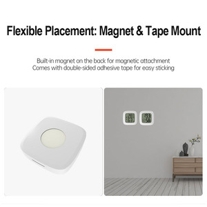 迷你液晶数字湿度计温度计室内/室外温度湿度计家用工具传感器OEM/DOM兼容塑料材质 - Product Image 6