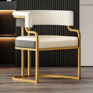 Sillón de Recepción de Lujo para Salón de Belleza, Sillón Individual de Alta Gama para Clientes de Salón de Uñas con Respaldo - Product Image 5