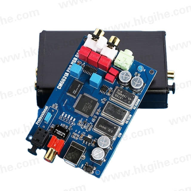 Hot Sales CM6631A Digital Interface USB To I2S/SPDIF Coaxial Decoder Board 32/24Bit 192K Sound Card DAC in stock