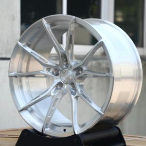 <span class=keywords><strong>Alpha</strong></span> Custom Geschmiedete Räder Gebürstetes Silber Tief Konkav 5X112 für BMW M2 M3 M4 M5 für <span class=keywords><strong>WF</strong></span> R2 Geschmiedete Leichtgewichtfelgen - Product Image 2