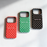 Coque arrière brillante personnalisée avec impression magnétique TPU+PC de luxe pour 18 Pro/Pro Max