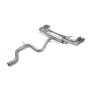 Sistema de Escape Valvetronic A-HPF Personalizado para Audi <span class=keywords><strong>TT</strong></span>/TTS 2.0T <span class=keywords><strong>Mk2</strong></span>/Mk3 8J, Acero Inoxidable 304 de 1.5mm con Acabado Pulido Espejo - Product Image 1