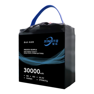<b>Rechargeable</b> 12S 22000mAh Semi Solid State Lithium Ion Lipo <b>Battery</b> CE/RoHS Certified 270Wh/kg 10C Discharge Rate 12-Month - Product Image 1