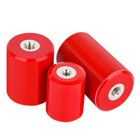 Isolateurs personnalisés BMC DMC MNS pour supports de barres omnibus de panneaux, isolateur de barre omnibus basse tension 5 mm 600 V-4500 V CE ROHS
