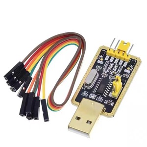 CH340G <b>USB</b> <b>To</b> TTL <b>Serial</b> <b>Adapter</b> Module With Gold Plated Connector For Arduino Programming - Product Image 1