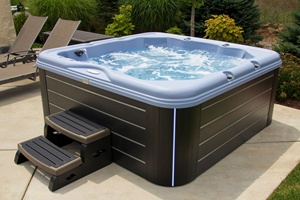 Bain à remous <span class=keywords><strong>gonflable</strong></span> carré de grande taille pour hôtel et maison, <span class=keywords><strong>jacuzzi</strong></span> intérieur/extérieur, bain à remous avec massage et chauffage - Product Image 5