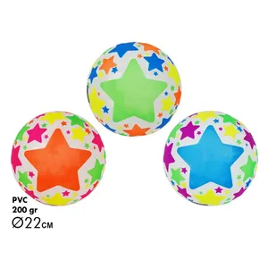 Star <b>Ball</b> 22Cm PVC 200Gr Colorful Stars Toy For Kids - Product Image 1