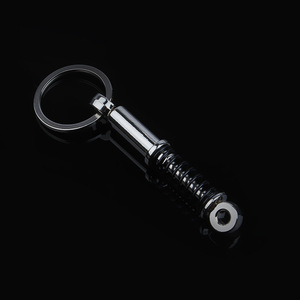Kim loại mặt dây chuyền Mini mô phỏng Phụ tùng xe hơi keychainmetal xe giảm xóc Keychain - Product Image 5
