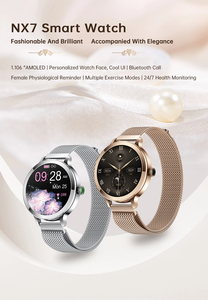 Montre intelligente Cadran rond Appel téléphonique Sports Fitness Tracker Surveillance de la santé des femmes Smartwatch pour les femmes - Product Image 6