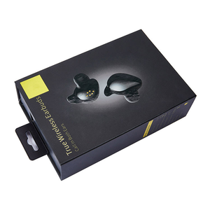 Flip‑top <b>magnetic</b> <b>box</b>, electronics packaging <b>box</b>, hard paper <b>box</b>, rigid <b>gift</b> <b>box</b>, hanging hole retail <b>box</b> - Product Image 5