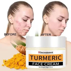 Professional Beauty Supplier Turmeric Anti Aging Anti Wrinkles Cream Instant Face Lift Moisturizing Face With Collagen For Women