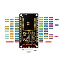 Carte de développement sans fil double cœur ESP32 WROOM-32 TYPE-C CH340C/ CP2102 WiFi + Kit de consommation d'énergie ultra-faible