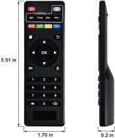 Télécommande universelle intelligente MX-Q, nouvelle, best-seller, fonction d'apprentissage, remplacement adapté aux boîtiers Android TV X96 Mini T95M T95X