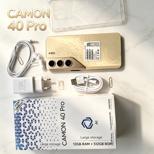 สมาร์ทโฟน 5G CAMON 40 Pro โทรศัพท์มือถือ AI ราคาประหยัด โทรศัพท์มือถือระดับโลก - Product Image 5