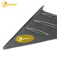 Cache de protection triangulaire de vitre de pilier A en carbone sec premium, pièces de modification pour BMW 2SER G42 G87 M2