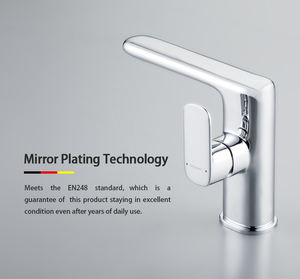 Vanne en laiton style antique, noyau de Valve moderne, salle de bains en céramique avec levier en laiton intégré ensemble de garniture du mélangeur - Product Image 2