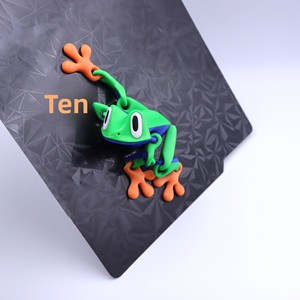 Nouveauté transfrontalière : Modèle articulé de grenouille magnétique en verre, thème animal, grenouille des eaux douces, figurine décorative - Product Image 6