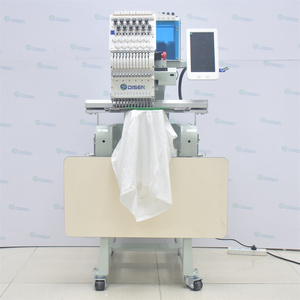 เครื่องปักผ้าคอมพิวเตอร์แบบหัวเดียว 12/15 เข็ม ความแม่นยำสูง 1200 รอบต่อนาที สำหรับ<span class=keywords><strong>งาน</strong></span>ปักผ้าแบบแบน ใช้ในบ้าน - Product Image 4