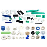Glissières irrégulières en nylon renforcé de fibre de verre résistantes à l'usure, composants en plastique usinés sur mesure pour l'assemblage de meubles