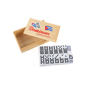 Juego de dominó de caja de madera para entretenimiento, profesional, personalizado, doble, 9 unidades - Product Image 2