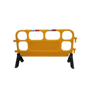 Barrera de Seguridad Móvil Tipo Boca de 1500 mm de Largo y 900 mm de Alto, Barrera de Tráfico de Plástico para Obras de Construcción - Product Image 3