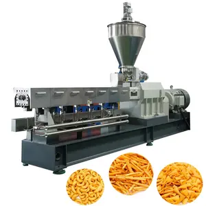 food making namkeen making machine fried flour stick snacks food machine