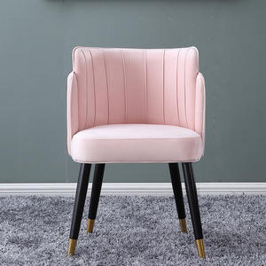 เก้าอี้รับประทานอาหารกำมะหยี่หรูหราทันสมัย ปรับแต่งได้ตามต้องการ เหมาะสำหรับบ้านและร้านอาหาร - Product Image 6